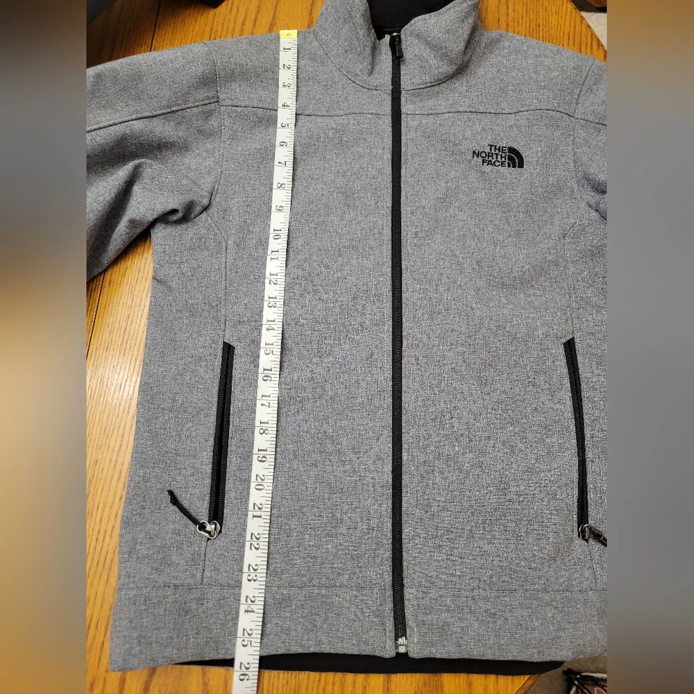 The North Face Men's Apex Bionic Softshell Windwall Jacket Gray Black Size Small